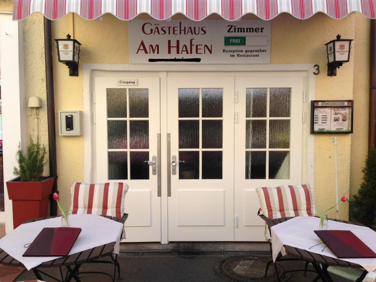 Gaestehaus Am Hafen 梅尔斯堡 外观 照片