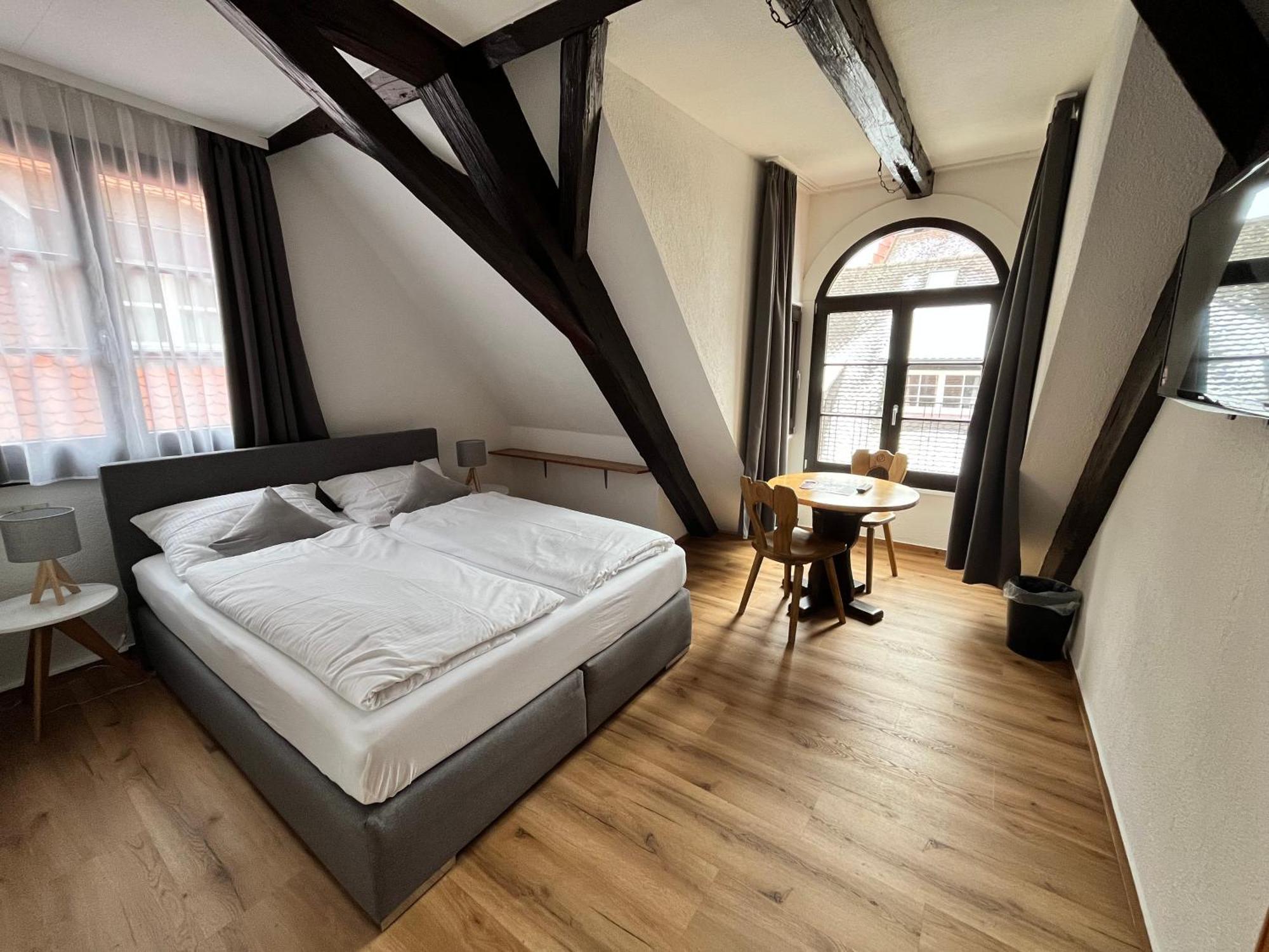 Gaestehaus Am Hafen 梅尔斯堡 外观 照片